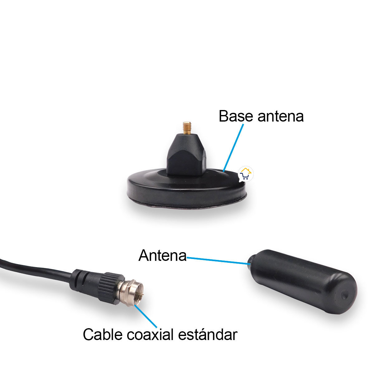 Miniatura 5 de Antena Digital HDTV Terrestre MN3010